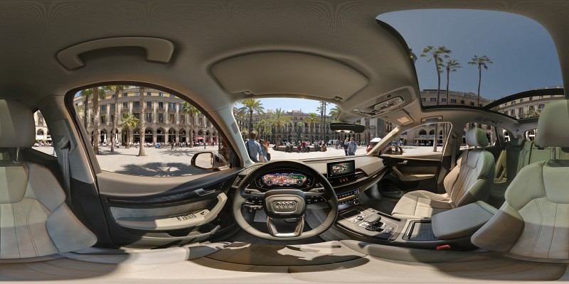 Dynamiczne panoramy sferyczne Audi Q5