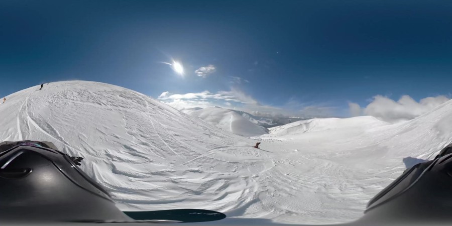 Wirtualny trening narciarski - film 360