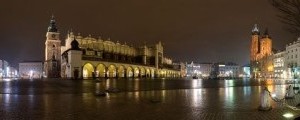 Kraków nocą