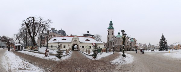 Pszczyna zimą